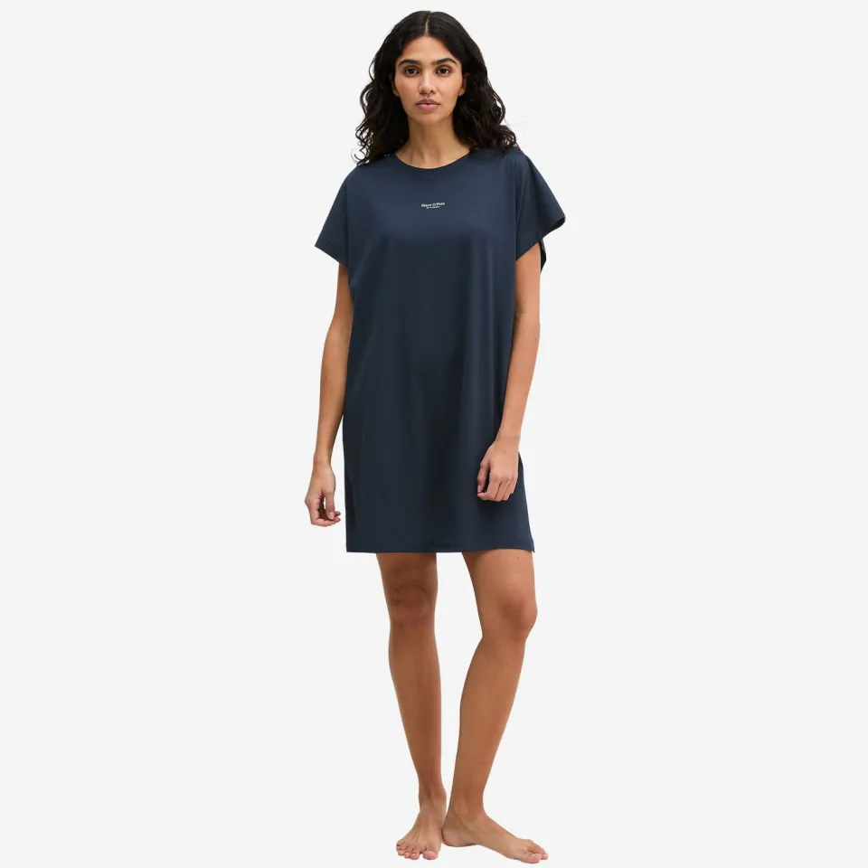 Marc O'Polo Mix N Match nachthemd donkerblauw