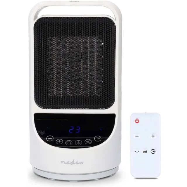 Nedis keramische ventilatorkachel - HTFA22WTW - 1500 W - wit