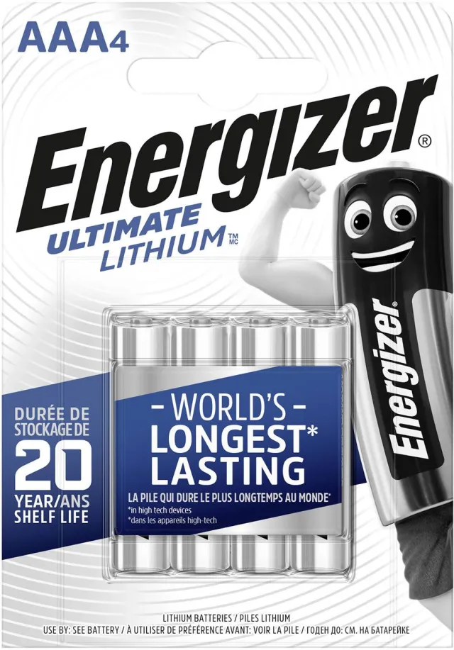 Energizer Ultimate Lithium AAA batterijen