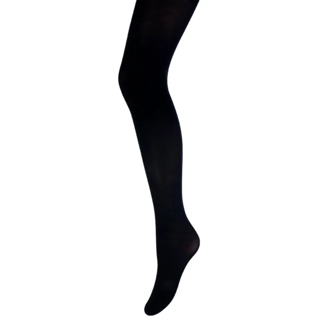 Yellow Moon panty 100 denier zwart