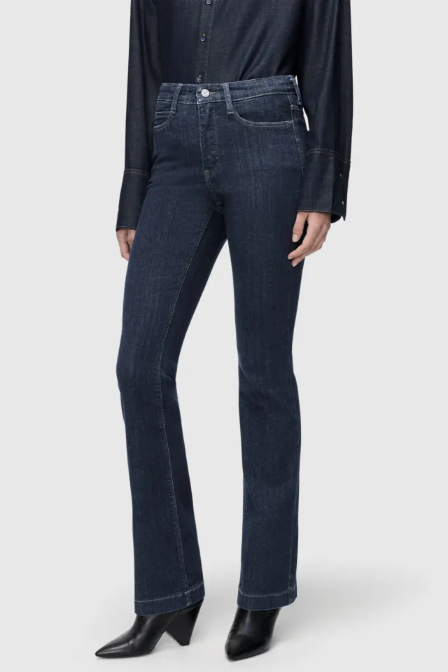 MAC bootcut jeans blauw, foto 3