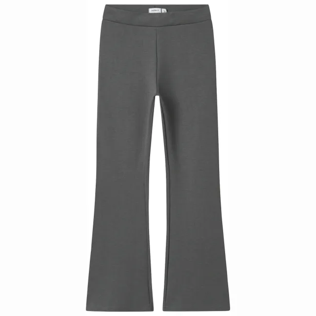 NAME IT bootcut legging donkergrijs Lava Smoke