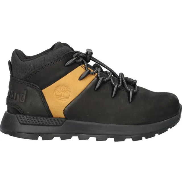 Timberland Sprint Trekker nubuck sneakers zwart Zwart bruin