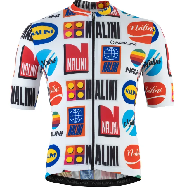 Nalini fietsshirt met korte mouwen Animal Meerkleurig