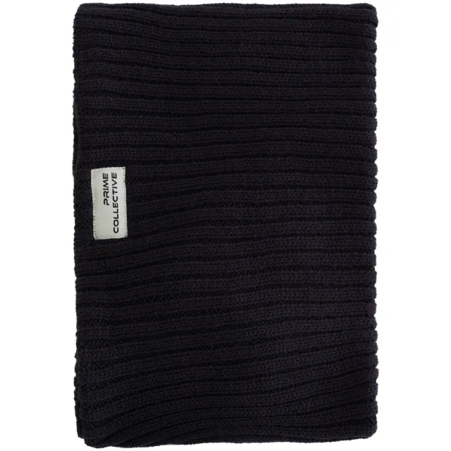 WE Fashion colsjaal zwart Donkerblauw