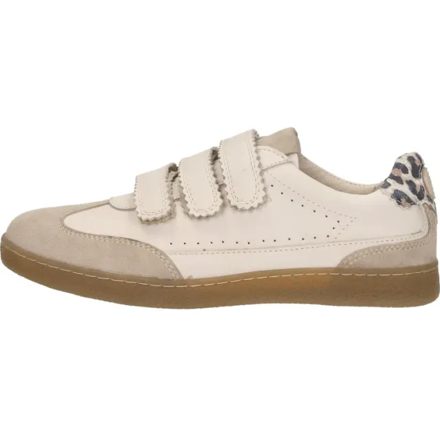 Sub55 Klittenband lage sneakers wit, foto 2