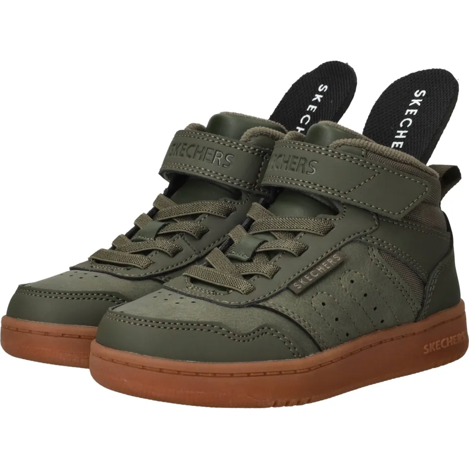Skechers Quick Street hoge sneakers groen, foto 5