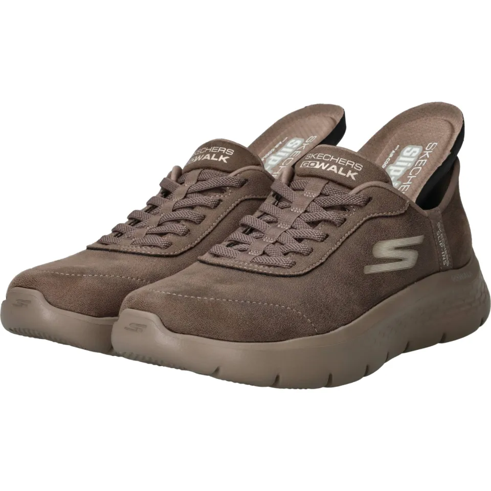 Skechers Slip-Ins Go Walk Flex sneakers bruin, foto 5
