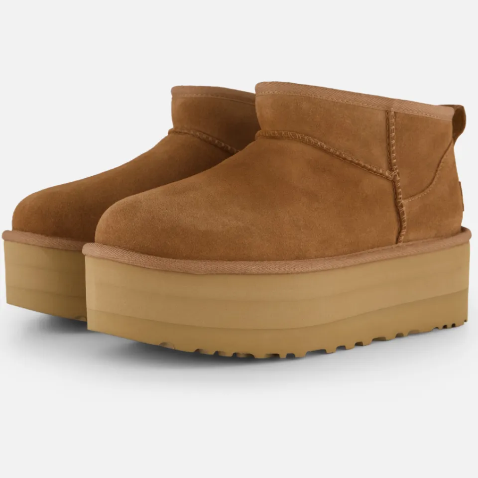 Ugg Classic Ultra Mini Platform laarzen cognac, foto 5