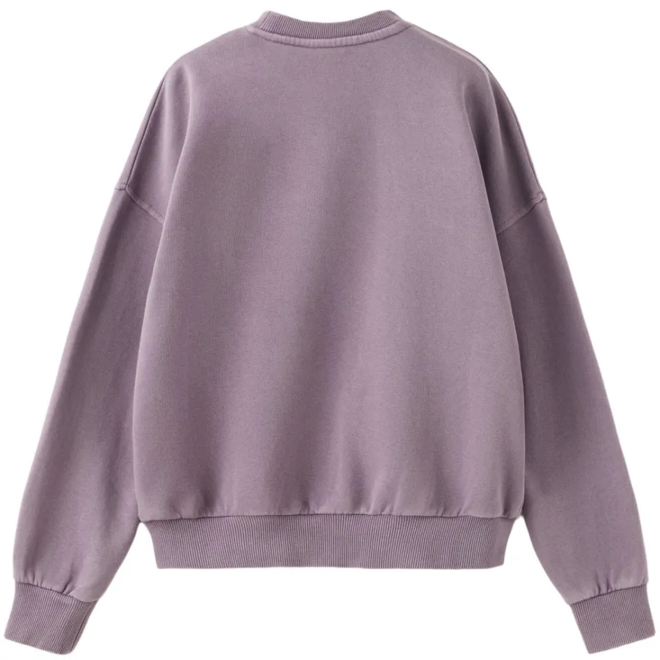 Mango Kids sweater met tekst - paars, foto 2