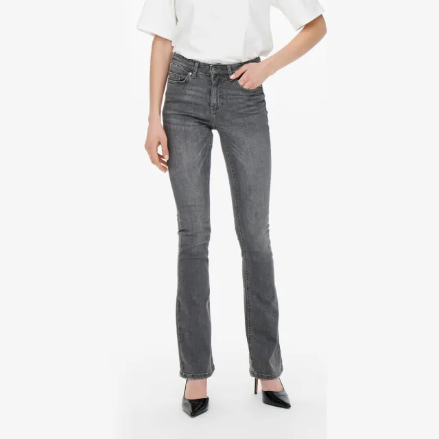 Only flared jeans ONLBLUSH grey denim, foto 4