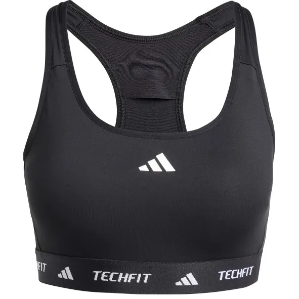 Adidas Techfit sportbeha zwart