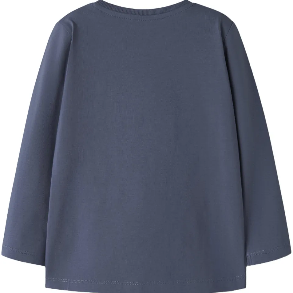 NAME IT MINI longsleeve set van 2 donkerblauw blauw/donkerblauw, foto 3