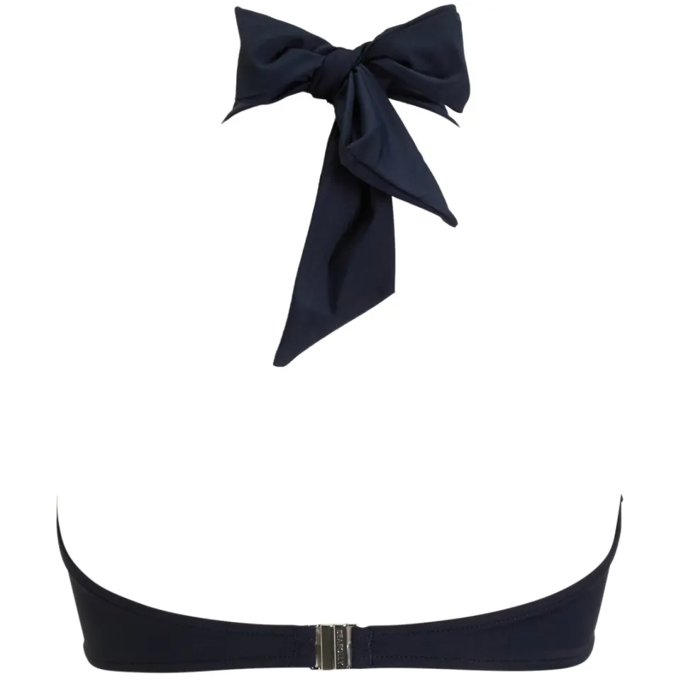 Seafolly bandeau bikinitop donkerblauw blauw, foto 3