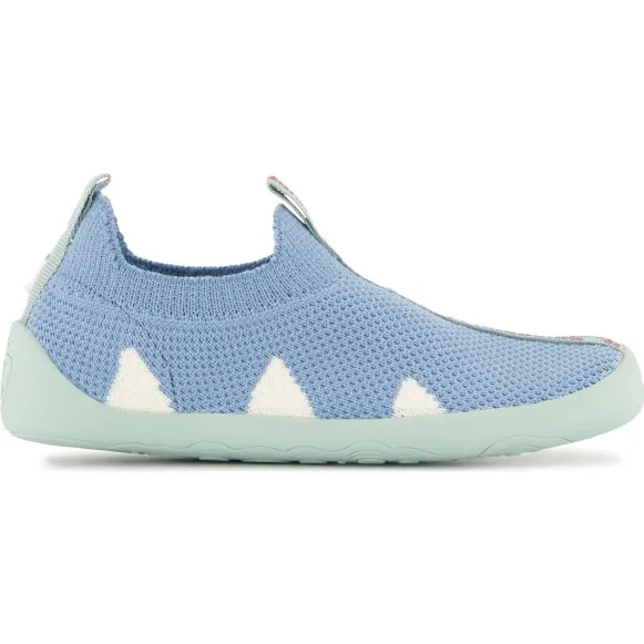 Affenzahn Kid's Pantoffel Knit Flinky - Pantoffels, blauw