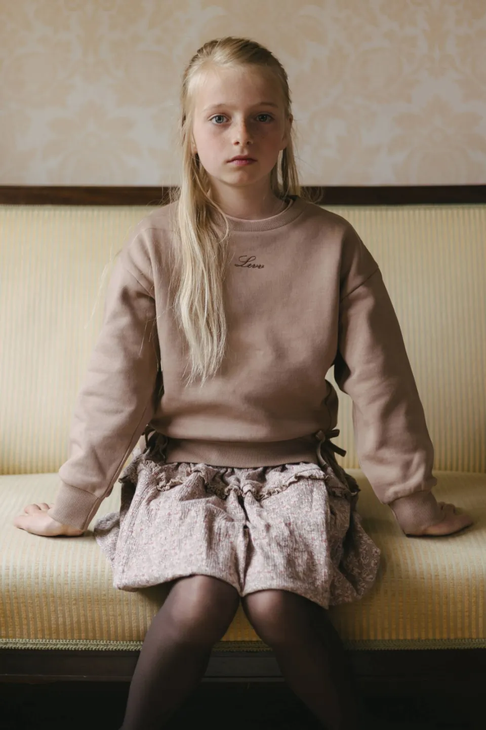 LEVV sweater - lichtbruin