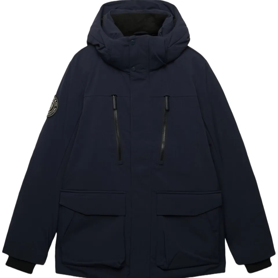 Superdry winterparka - marineblauw, foto 2
