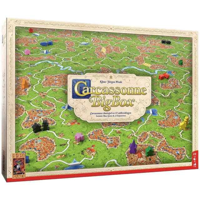 999 Games Carcassonne Big Box bordspel