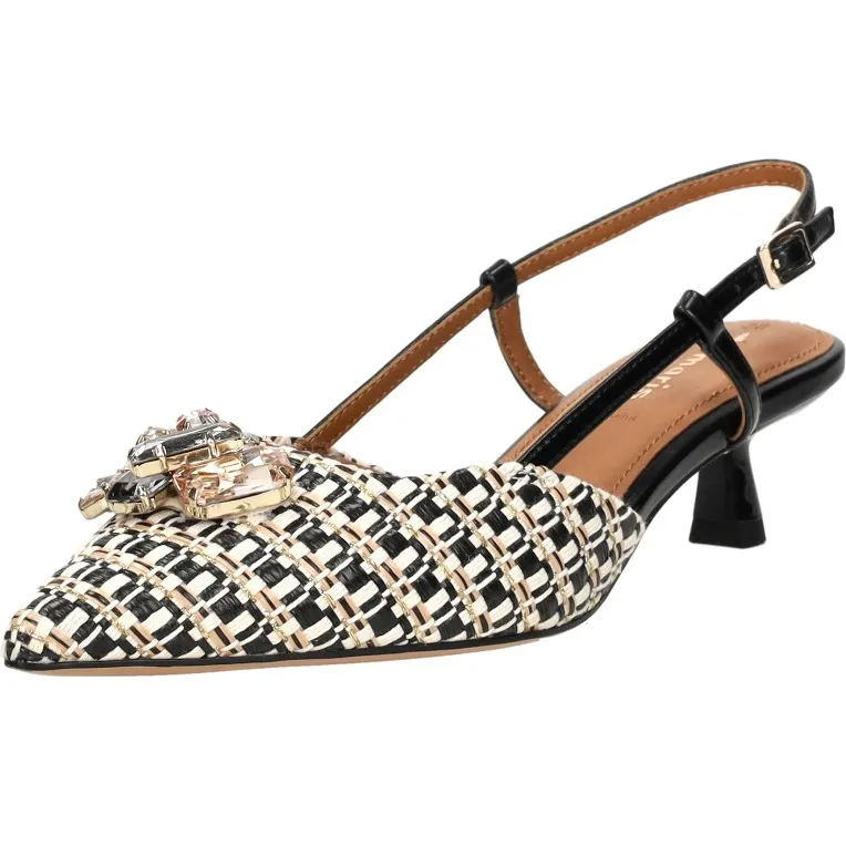 Tamaris slingbacks zwart, foto 3