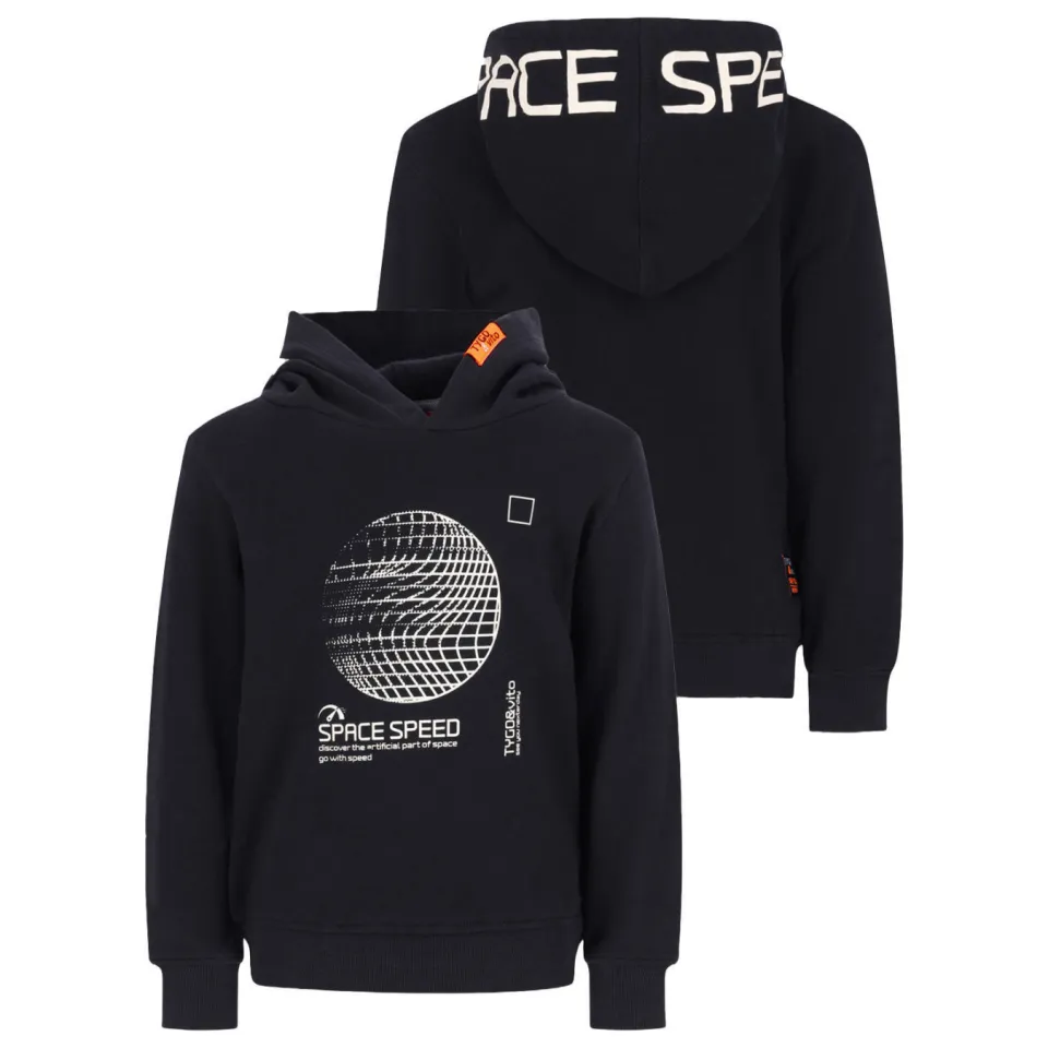 TYGO & vito hoodie met print - zwart, foto 5