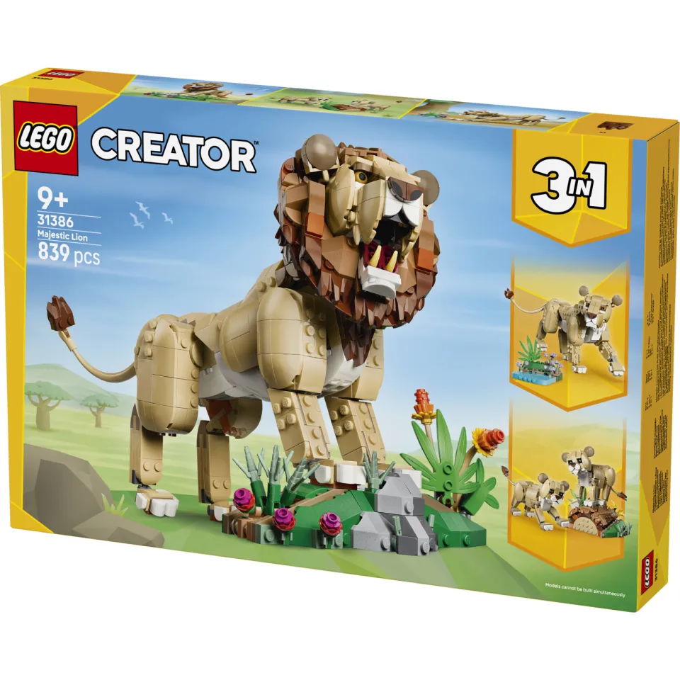 Lego Creator Wilde dieren: majestueuze leeuw 31386, foto 4