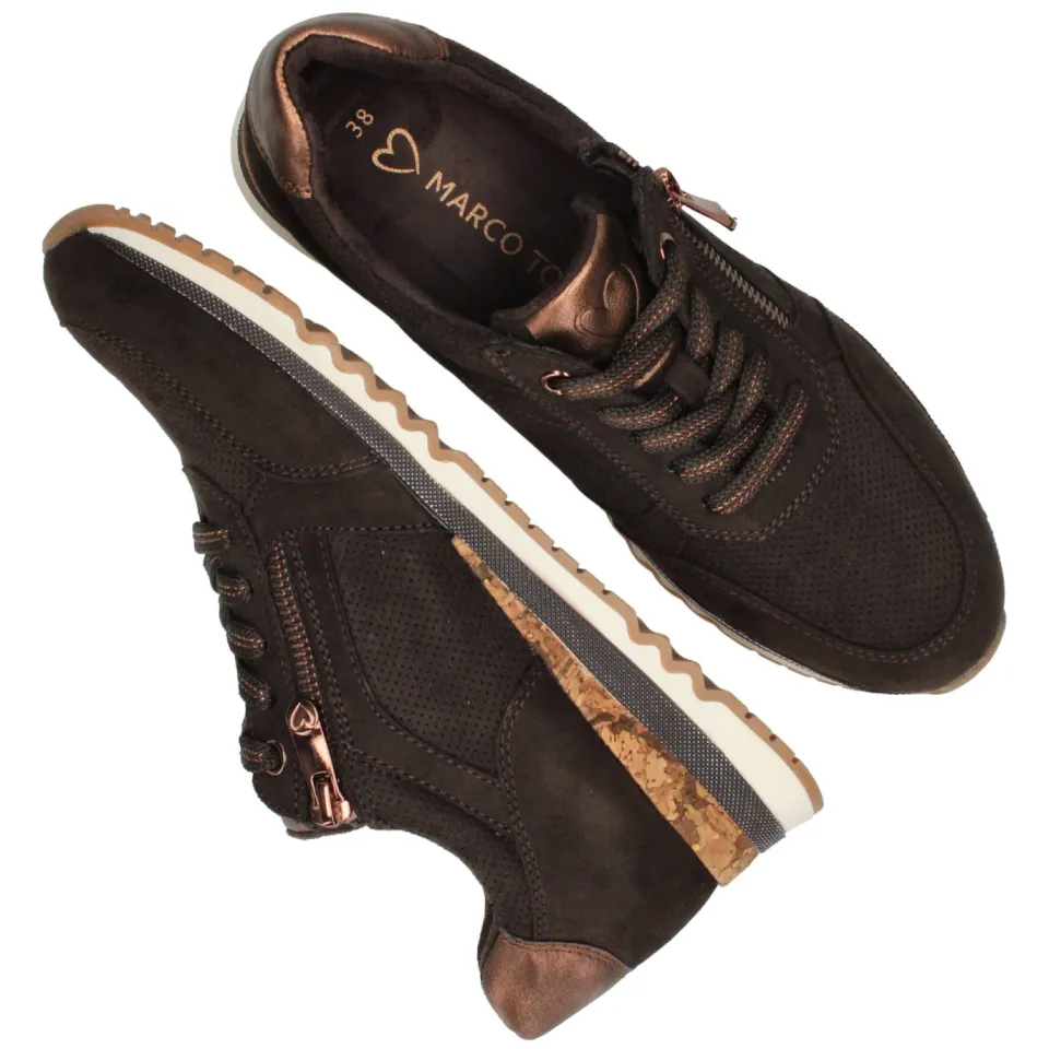 Marco Tozzi Sneakers Jongens Bruin, foto 7