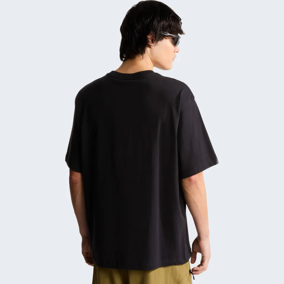 The North Face T-shirt Essential Simple Dome zwart, foto 3