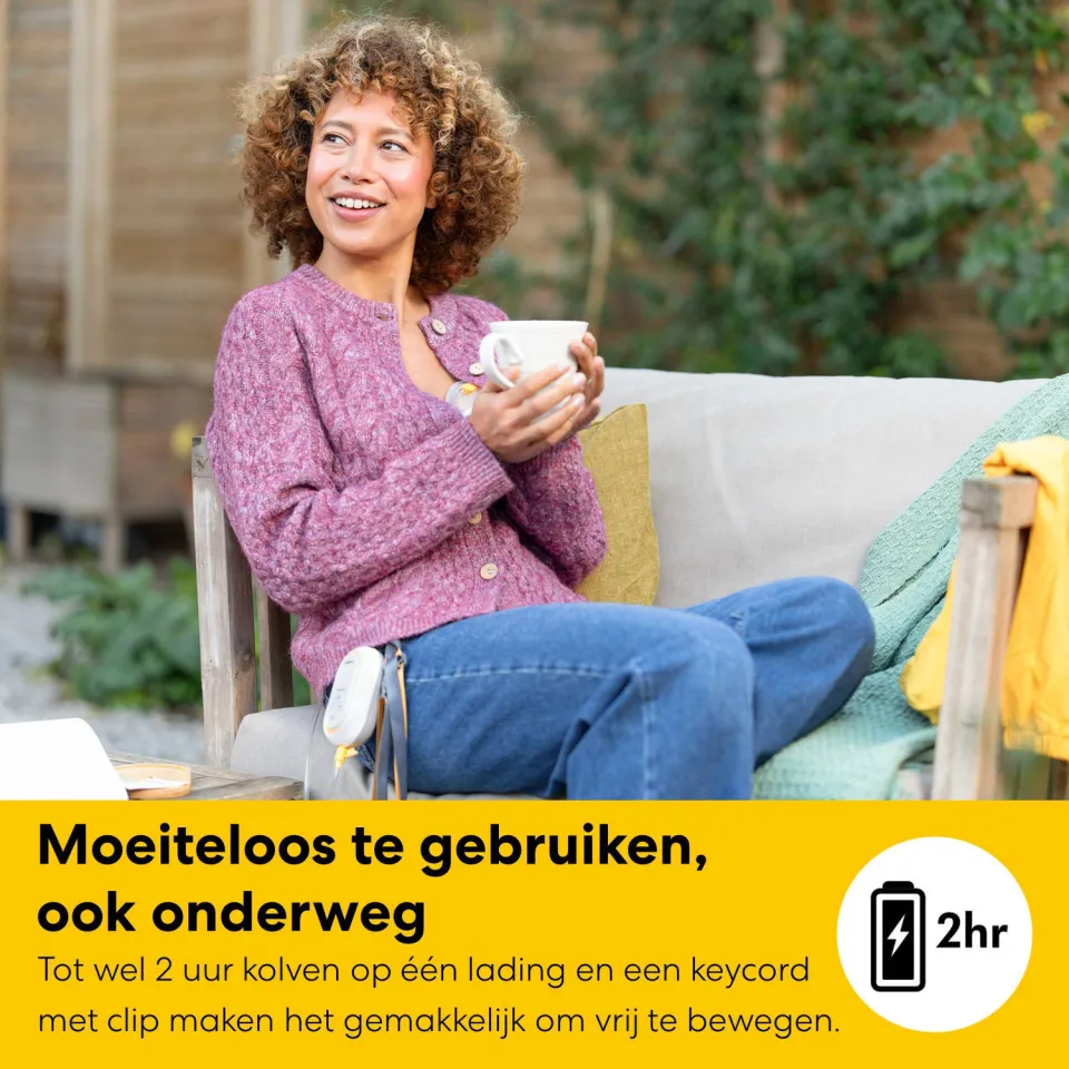 Medela Freestyle Mini handsfree borstkolf dubbelzijdig, foto 3