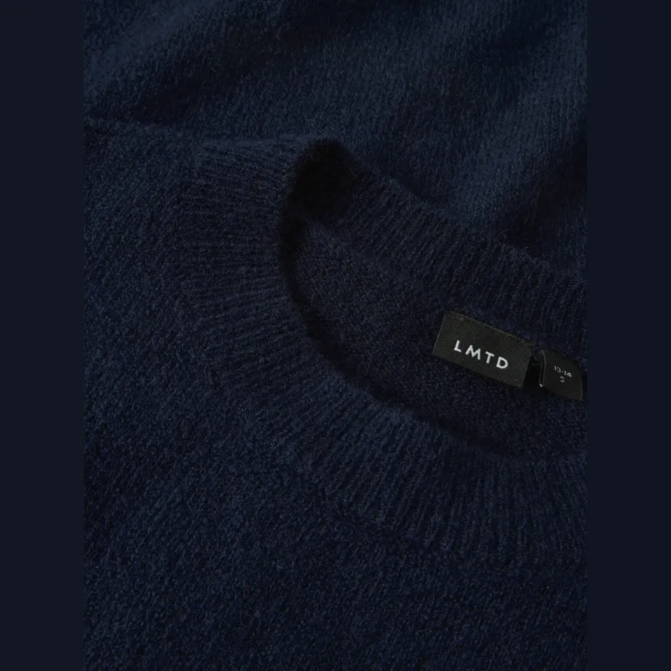 LMTD gebreide trui - donkerblauw, foto 3