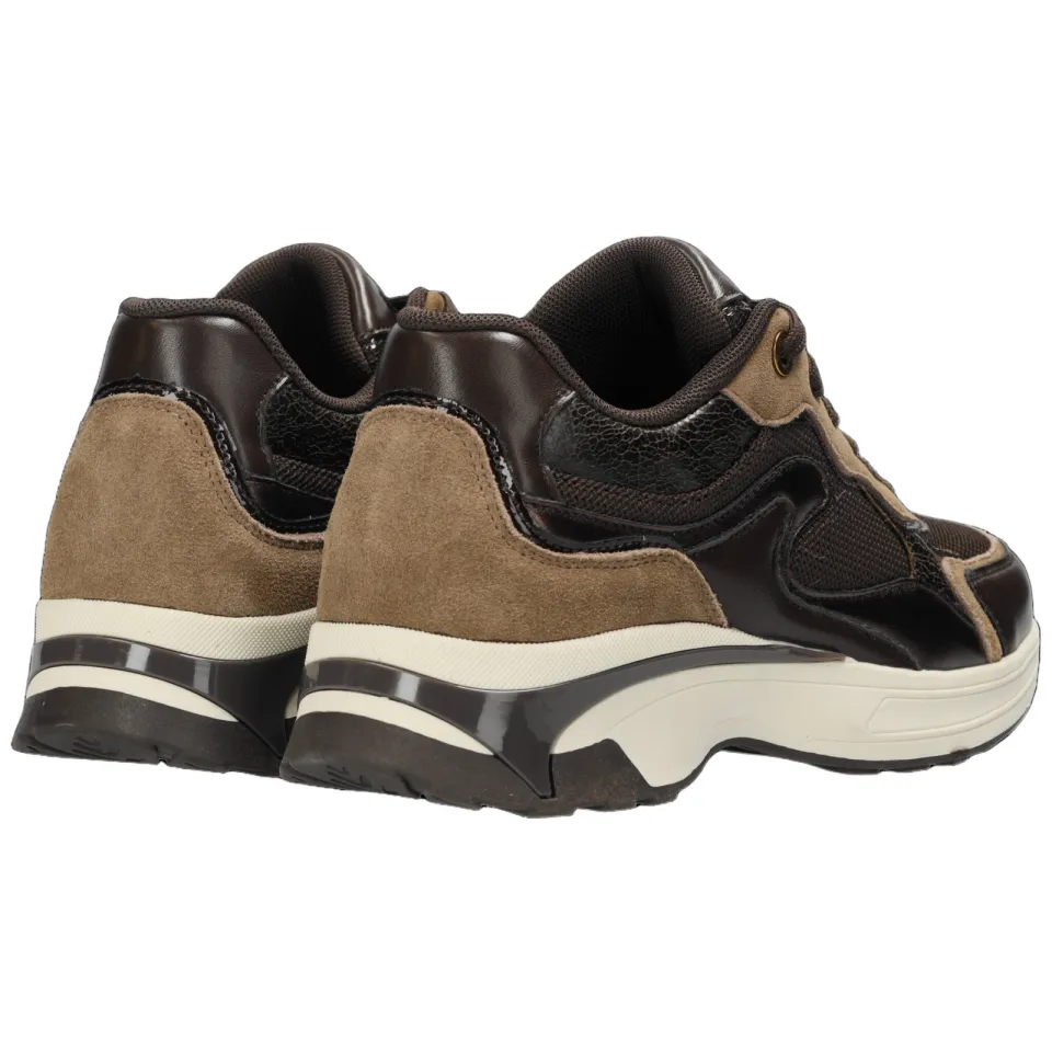 Mexx Portia Love chunky sneakers - donkerbruin, foto 2