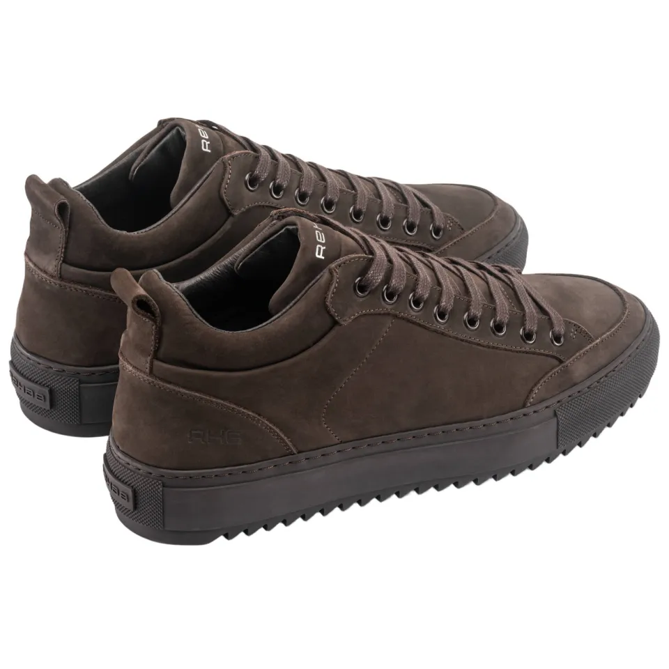 Rehab Craig Nub sneakers donkerbruin, foto 4