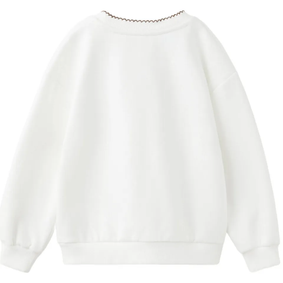 Mango Kids 101 Dalmatiërs sweater met print - wit, foto 2