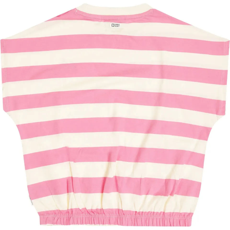 Tumble 'n Dry gestreepte T-shirt roze, foto 3