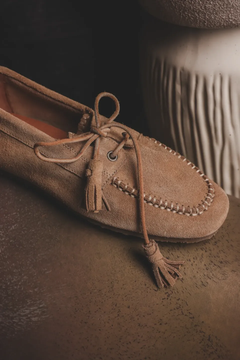 Shabbies Amsterdam Ciska Mocca mocassin beige, foto 4