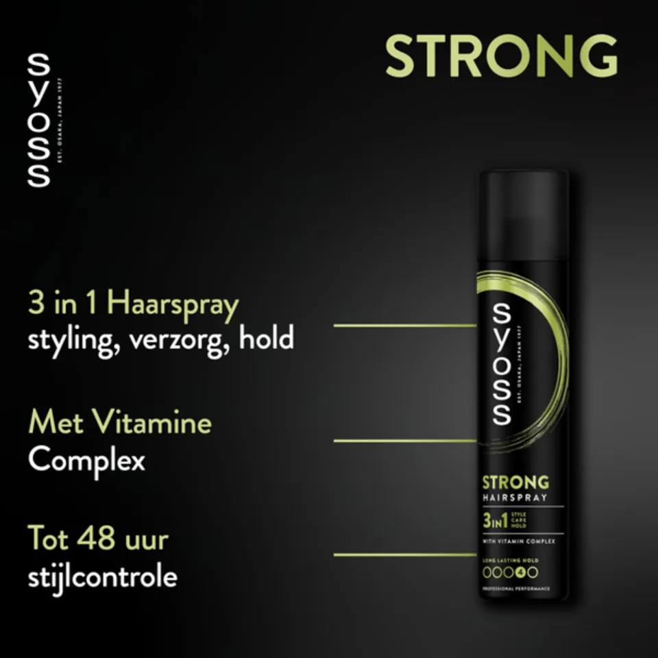 Syoss Strong haarspray, foto 2