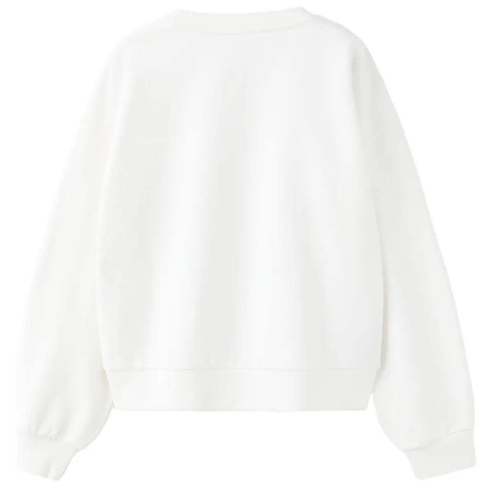Mango Kids sweater met tekst - ecru, foto 3