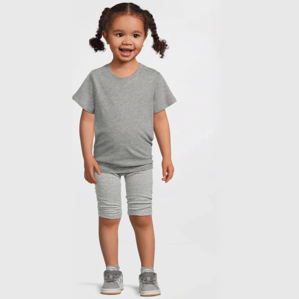 Anytime T-shirt grijs melange