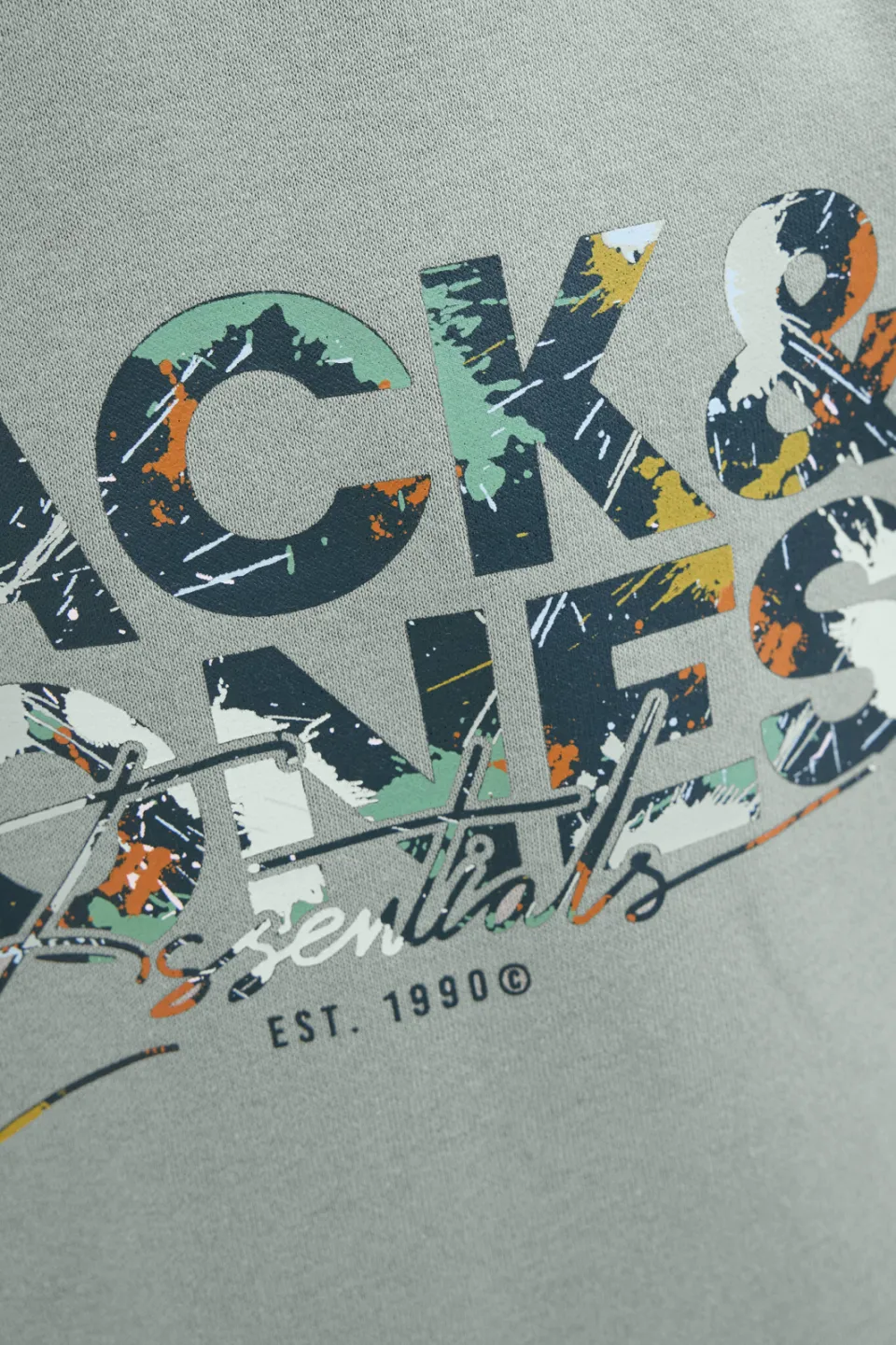 Jack & Jones JUNIOR hoodie groen, foto 4