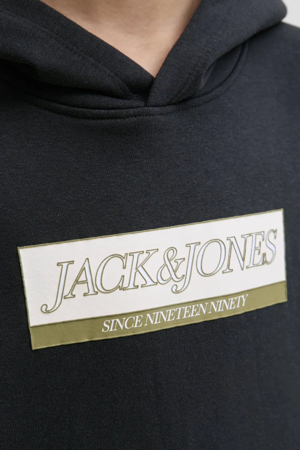 Jack & Jones JUNIOR hoodie zwart, foto 6