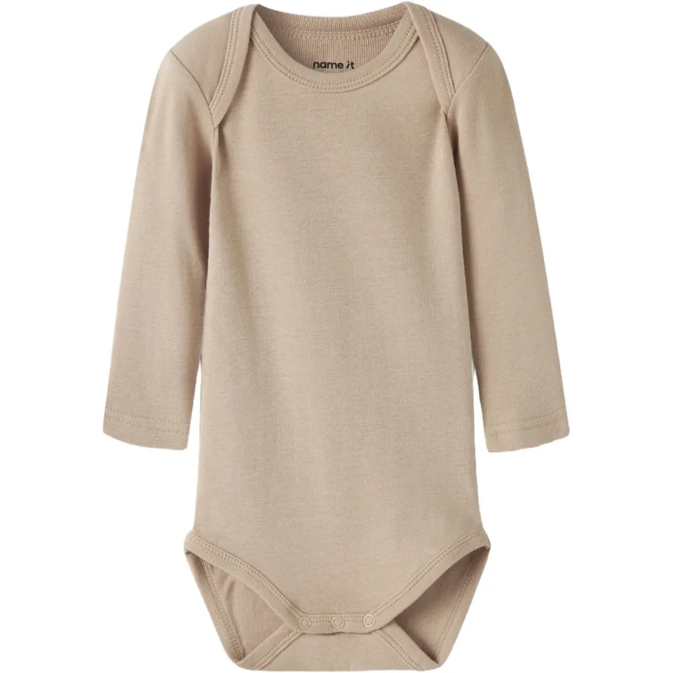NAME IT BABY katoenen rompers met print (set van 3) groen/zand/ecru, foto 6