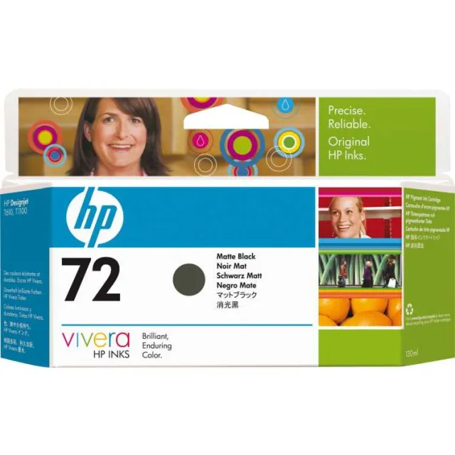 Hp 72 matte zwarte inktcartridge