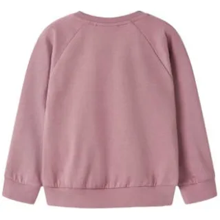 NAME IT MINI rechtvallende sweater met print - lila Paars Printopdruk, foto 2