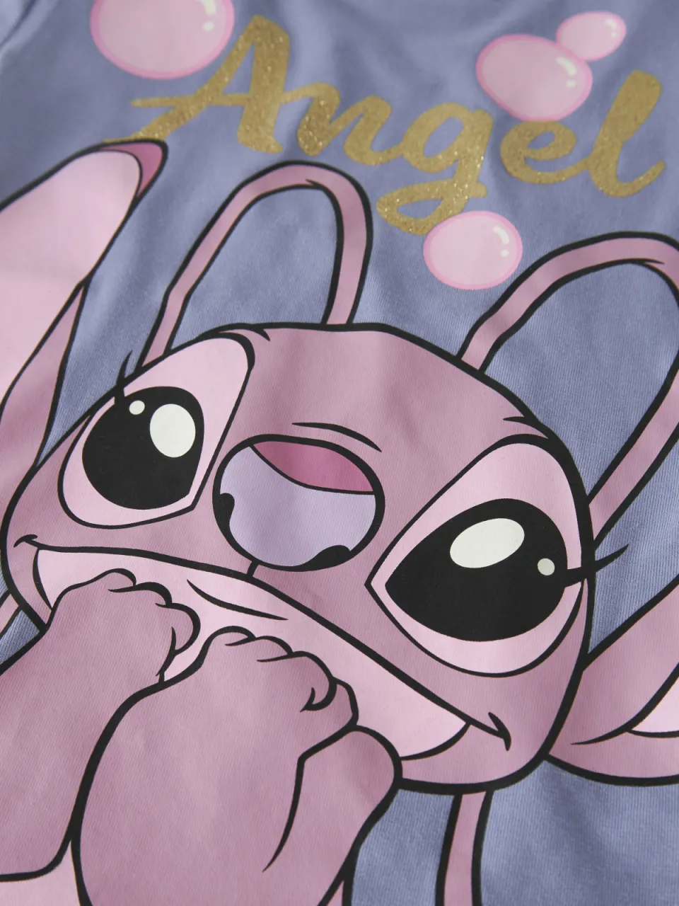 NAME IT MINI Lilo & Stitch longsleeve paars, foto 4
