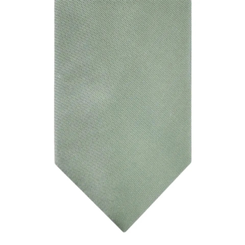 Profuomo zijden stropdas groen, foto 3