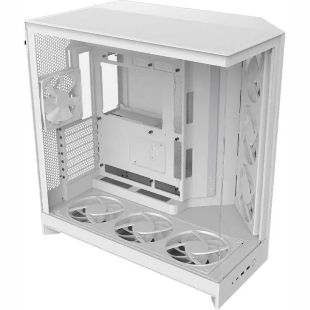 NZXT H9 Flow RGB+ midi tower behuizing wit