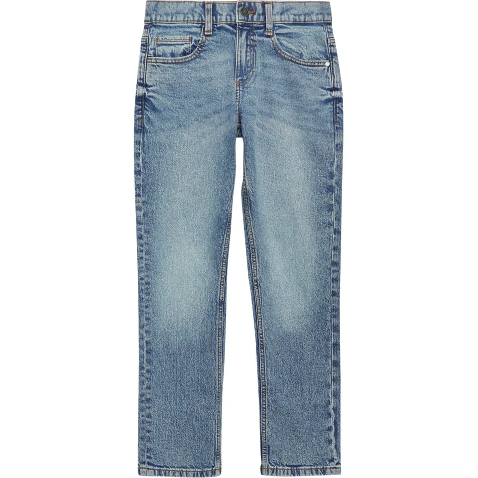 s.Oliver slim fit waist regular fit jeans light blue denim, foto 2