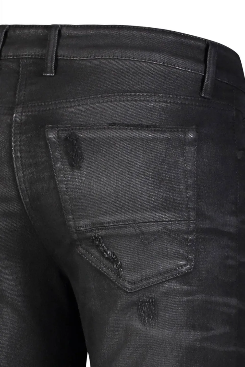 MAC Arne Pipe Workout slim fit jeans Black Authentic Use, foto 6