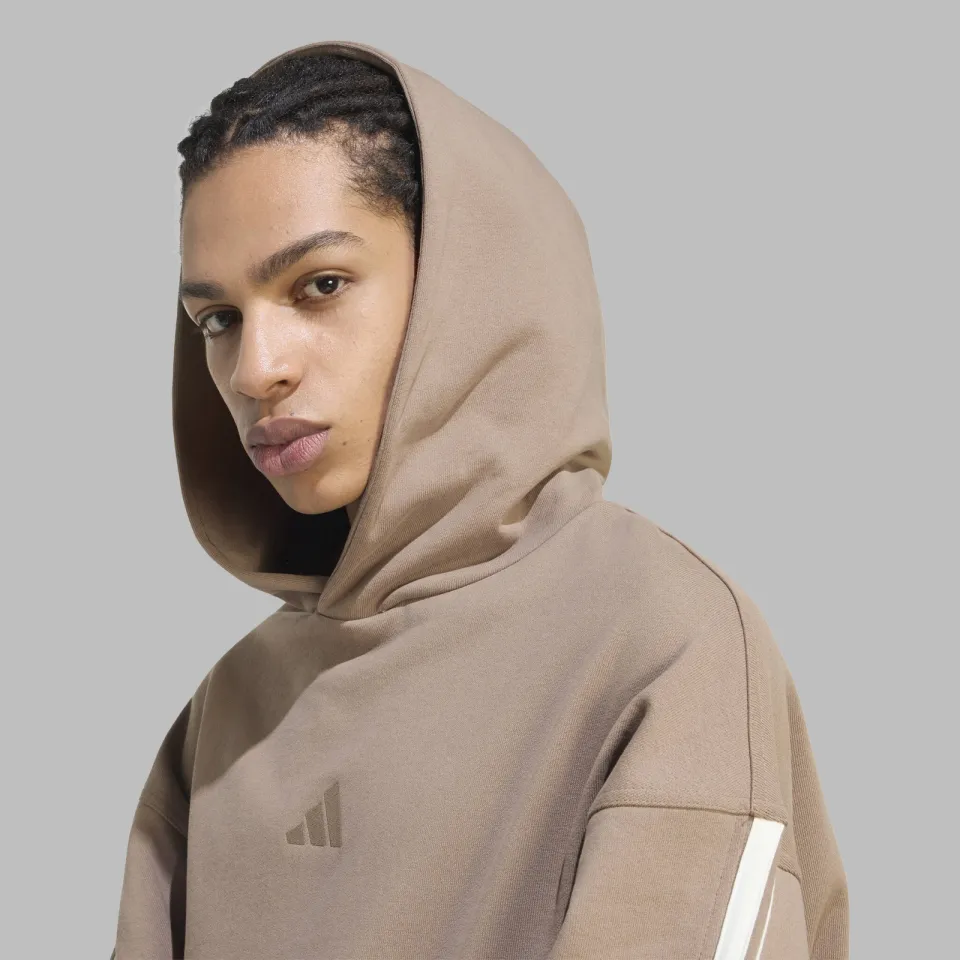Adidas Sportswear boxy sweater met logo - zand, foto 4