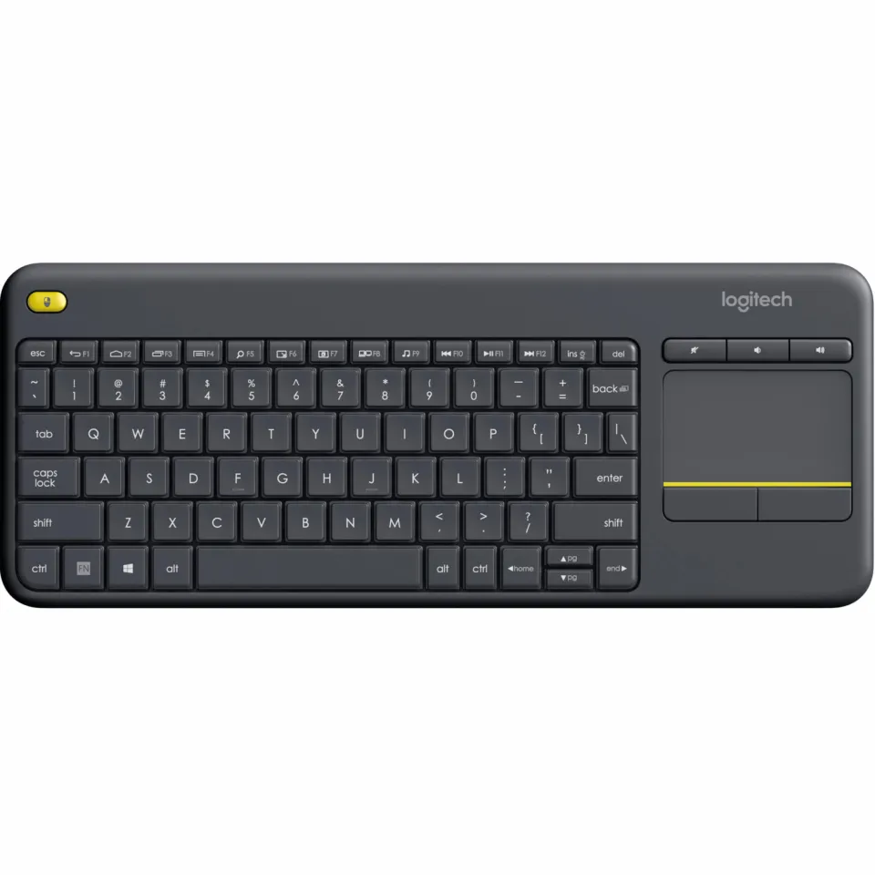 Logitech K400 Plus draadloos touch toetsenbord zwart, foto 2