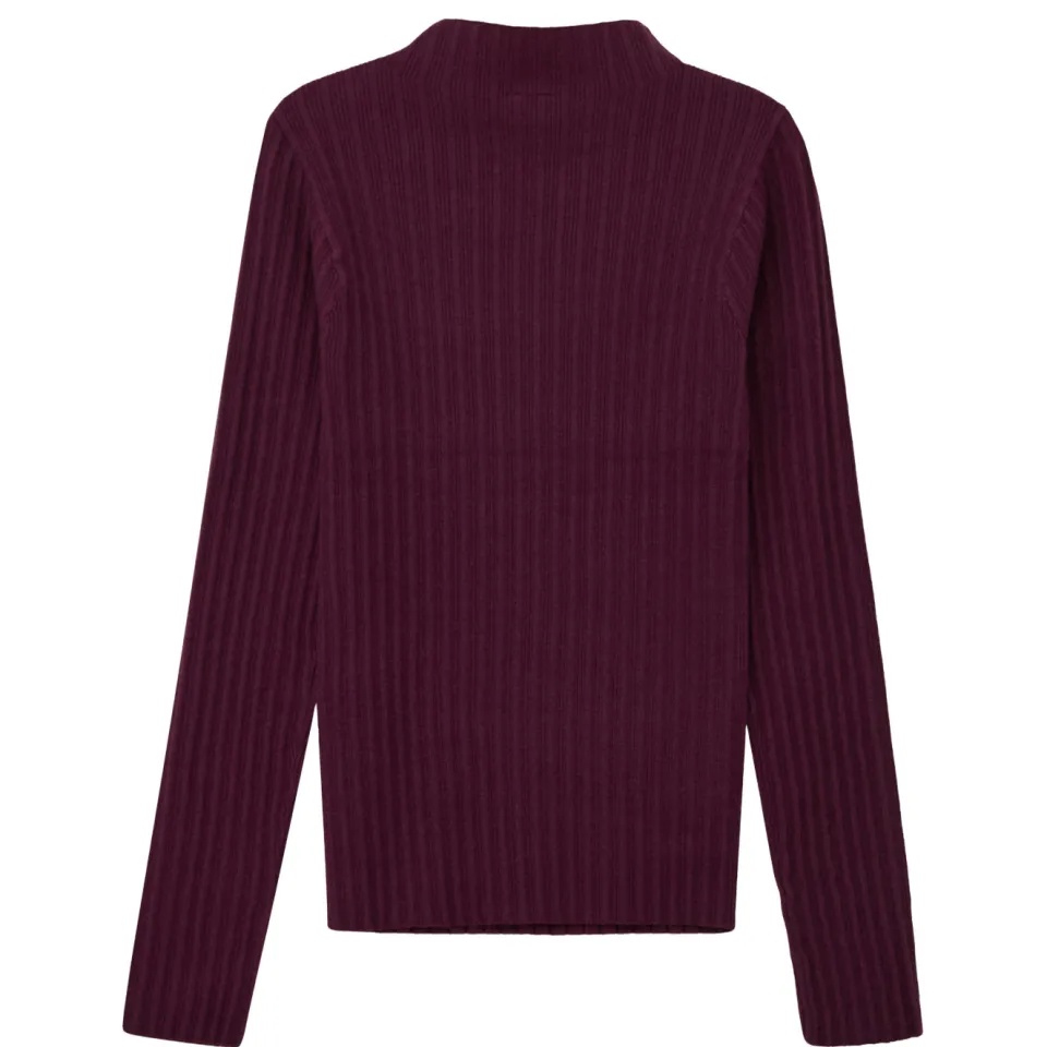 s.Oliver longsleeve bordeauxrood, foto 3